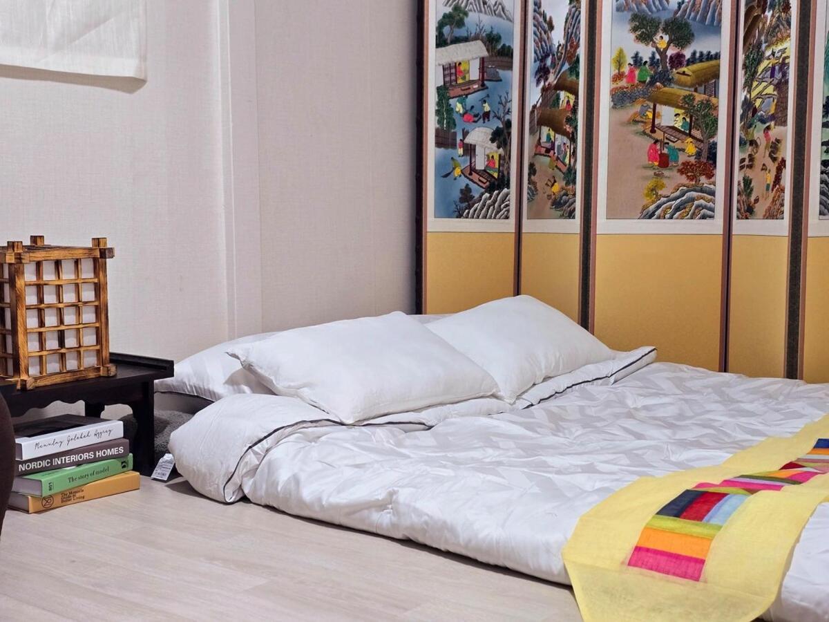 #private Hanok #3rooms #barbecue #rooftop Sunbed #korea Station * Seoul