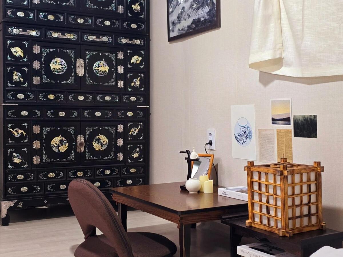 #private Hanok #3rooms #barbecue #rooftop Sunbed #korea Station Holiday home *