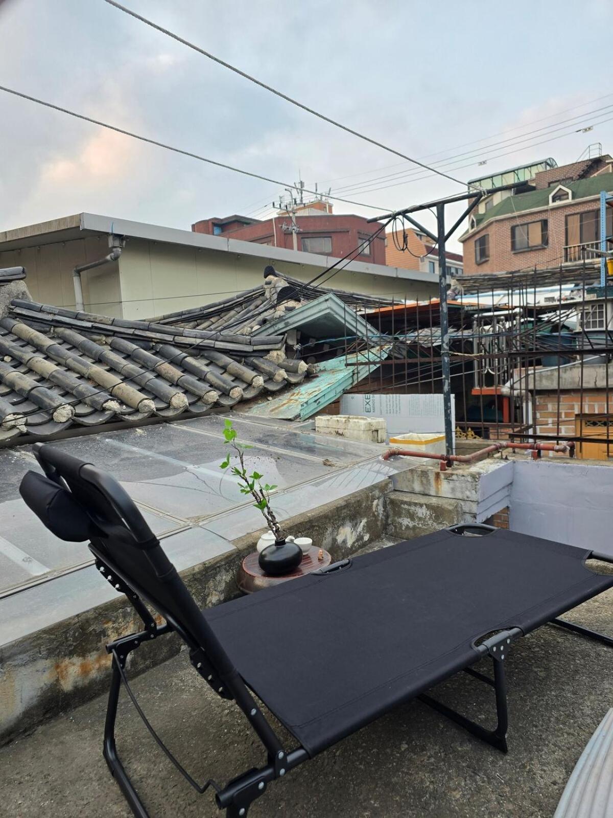 #private Hanok #3rooms #barbecue #rooftop Sunbed #korea Station *